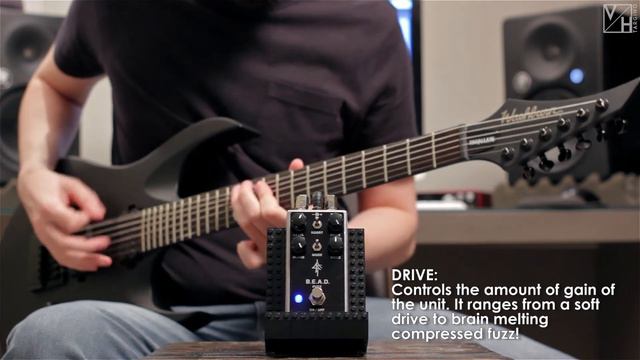 Hiero Effects B.E.A.D. Fuzz - GUITAR DEMO смотреть онлайн