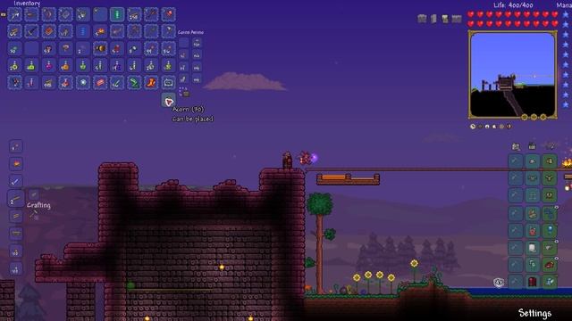Terraria 1.3 (Expert Mode) s2e25 - Скелетрон в кровавую луну смотреть онлайн