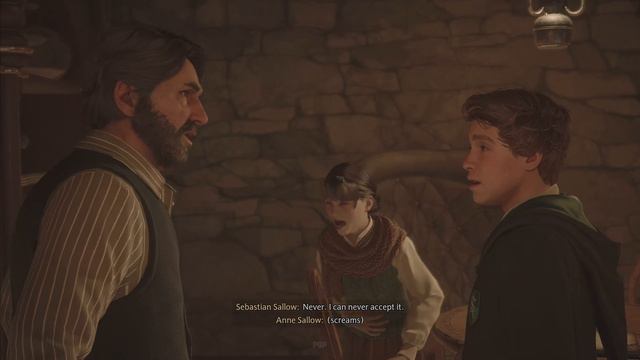 Meeting Sebastian Sallow's family - Hogwarts Legacy смотреть онлайн
