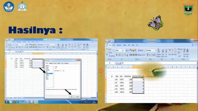 Format Cel Pada Microsoft Excel 2013#HutPGRIKotaPayakumbuh смотреть онлайн