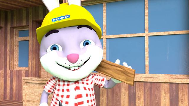 Helping Song | Nursery Rhyme & Kids Song - Funny Bunny смотреть онлайн