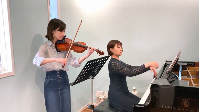 Mendelssohn : Spring Song - 春の歌 ( メンデルスゾーン) - Violin ( alisa t.) & Piano (mizuki o.) смотреть онлайн