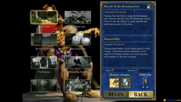 Heroes Chronicles: All chapters gameplay (PC Game, 2000)