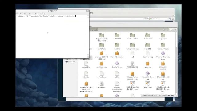 Installing CrossOver Linux 11 using the .bin installer смотреть онлайн