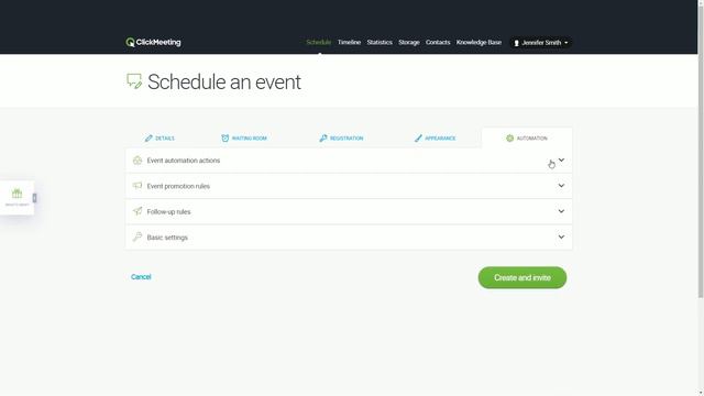 How to promote your webinar on ClickMeeting's profile page. смотреть онлайн