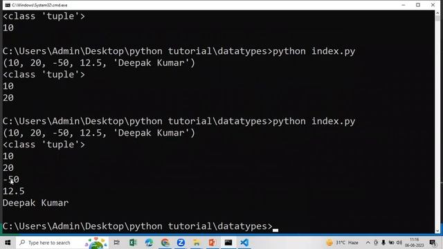 Python tutorial for beginners | python data types in Hindi | Part 2 смотреть онлайн