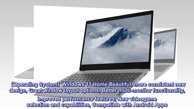 Lenovo IdeaPad 3i Laptop, 15.6" HD Touchscreen Display, Intel Core i3-1115G4 Processor, 20GB DDR4 смотреть онлайн