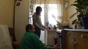 Замена старой газовой плиты на новую.