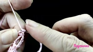 АЖУРНЫЙ съёмный ВОРОТНИК КРЮЧКОМ, 1 часть