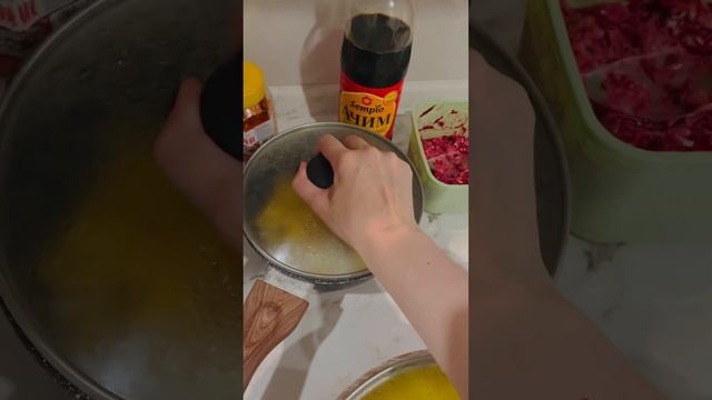 #ужин салат со свеклой, тофу с рисом, суп с фрикадельками и морс! Быстро, просто и вкусно