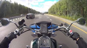 Suzuki Intruder VL1500LC часть 2, Катаемся!