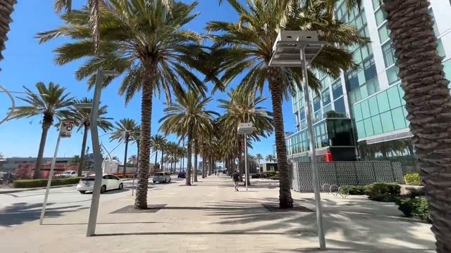 Улицы San Diego, Down Town, Круизный лайнер смотреть онлайн