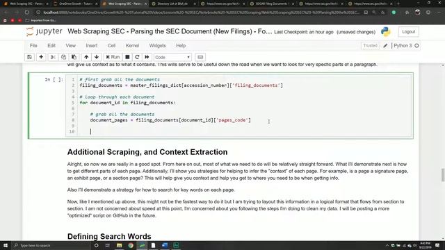 Parsing SEC Filings (Newer Ones) in Python | Part 3 смотреть онлайн