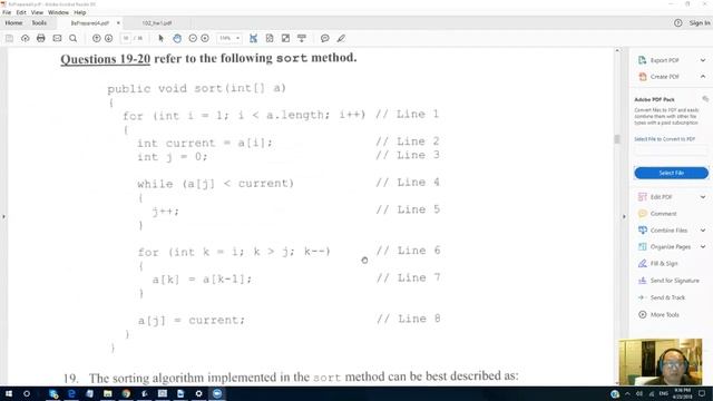 APCSA Be Prepared for AP Computer Science in Java Exam 4 MC Review смотреть онлайн