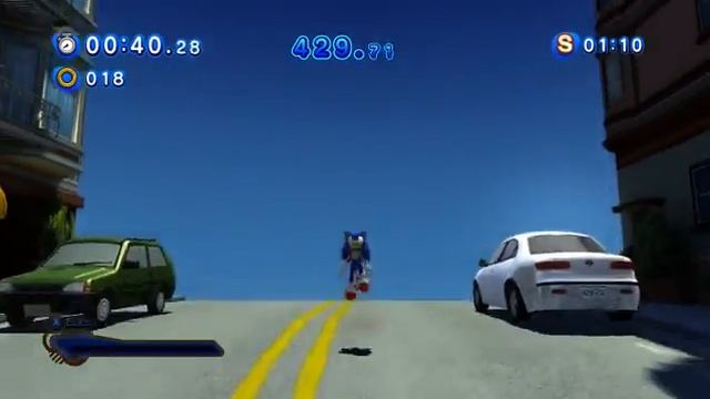 Sonic Generations - City Escape Challenge - Topsy Turvy - Glitch смотреть онлайн