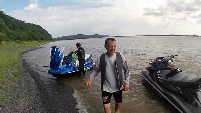 На гидроциклах до лагеря"Амурчëнок". #FZR #yamaha #FX #fzr #sea-doo#xp #rxp #water #freestyle смотреть онлайн