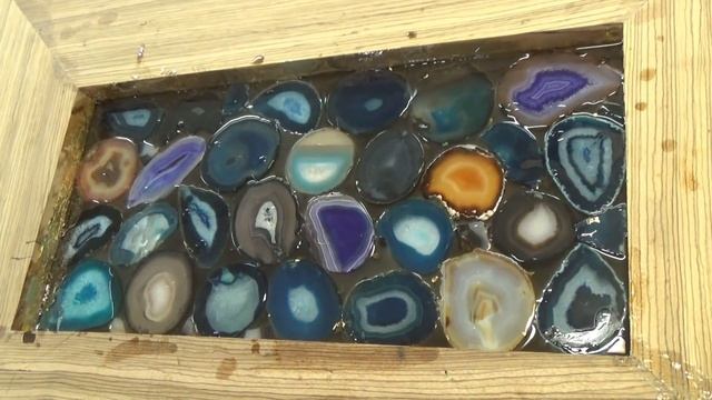 УНИКАЛЬНЫЙ СТОЛ ИЗ ДЕРЕВА ЗЕБРАНО, ЭПОКСИДНОЙ СМОЛЫ И АГАТА (ПРОЦЕСС ПРОИЗВОДСТВА) смотреть онлайн
