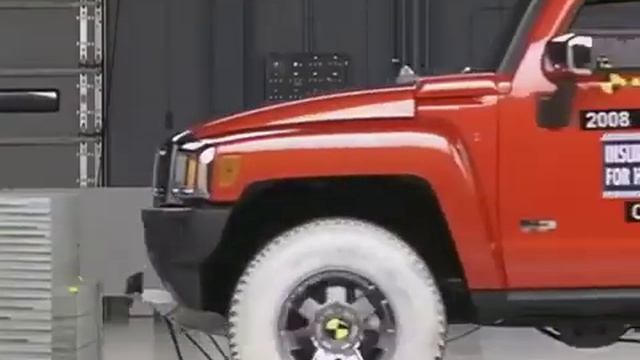 Краш тест Hummer H3 смотреть онлайн