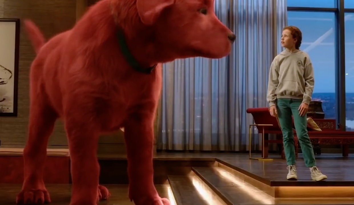 Большой красный пес Клиффорд — Русский трейлер (2021) смотреть онлайн