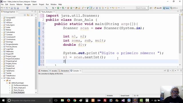 Como usar o Scanner no Java смотреть онлайн