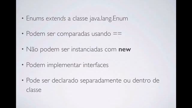 Curso de Java 54: Enumeradores como classe (construtor e métodos) смотреть онлайн