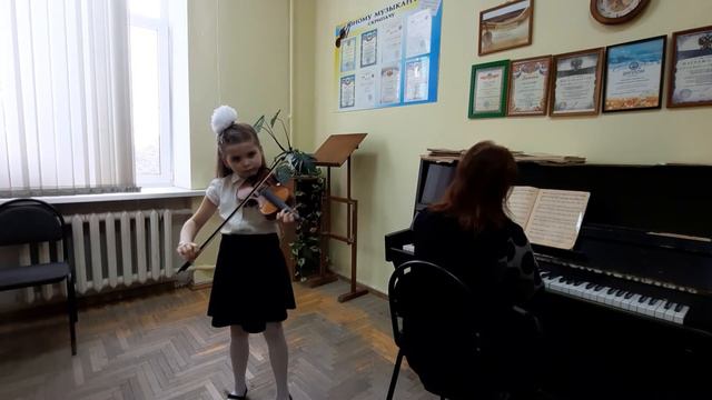 Ф.Зейц.Концерт N°2 часть 3. Коробова Василиса,8 лет.