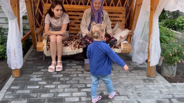 Самый лучший подарок для бабули - это семья!!! #юбилей смотреть онлайн