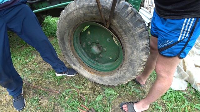 ПЕРВЫЙ ЗАПУСК ТРАКТОРА И ПЕРВЫЕ ПРОБЛЕМЫ. ЮМЗ 6