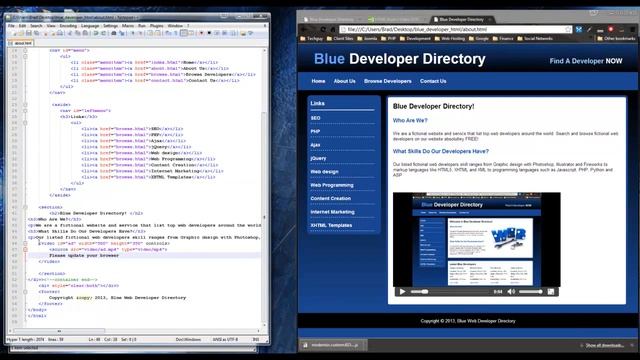 Chapter # 4.2.1 | Media (Video Tag) | HTML5 Tutorial смотреть онлайн