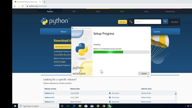 Install Python 3 on Windows and say Hello to the World смотреть онлайн