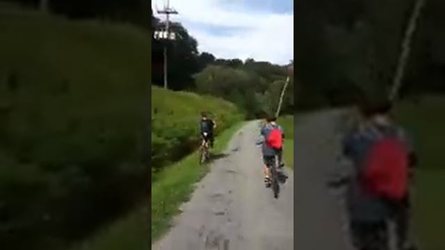 Bike jousting with sticks part 3 смотреть онлайн