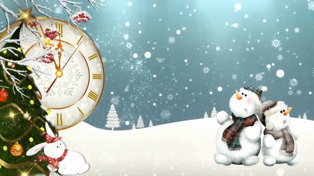 Футаж_ Новогодняя метелица смотреть онлайн