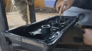 замена прокладки клапанной крышки змз 406