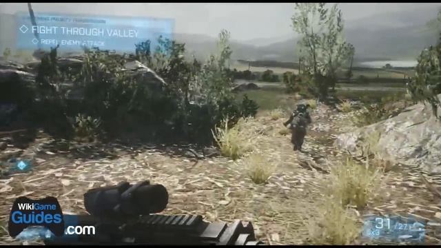 Battlefield 3 Walkthrough - Rock And A Hard Place - Guide Part 1 (#23) | WikiGameGuides смотреть онлайн