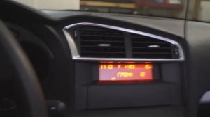 Замена  динамиков Citroen C4 седан.