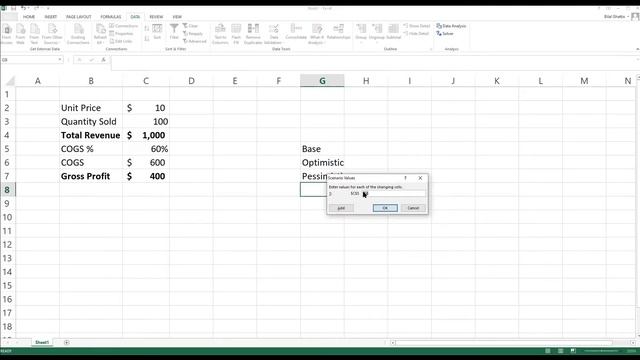 Sensitivity Analysis / Stress Testing on Excel - Financial Modeling смотреть онлайн