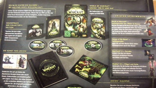 Unboxing World of Warcraft Legion Collectors Edition смотреть онлайн