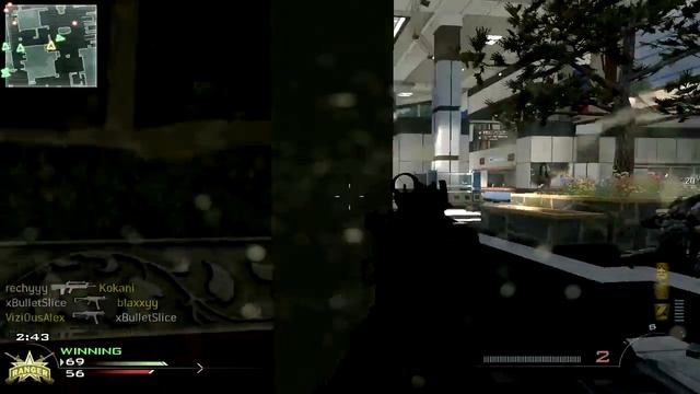 MW2 - Kill Confirmed in Terminal ( FourDeltaOne Gameplay/P90 ) смотреть онлайн