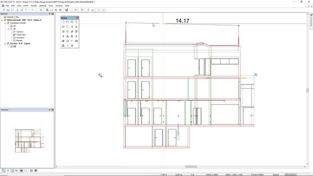 Creating lightning protection based on rolling sphere in DDScad смотреть онлайн