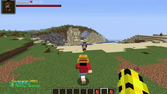 ШАНКС, ЛУФФИ в Майнкрафт! ОБЗОР МОДА Ван Пис (Mine Piece) 1.16.5 смотреть онлайн