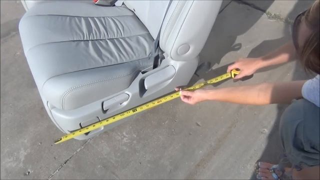 2011 TOYOTA SIENNA MIDDLE ROW LEATHER RECLINER SEATS GRAY смотреть онлайн