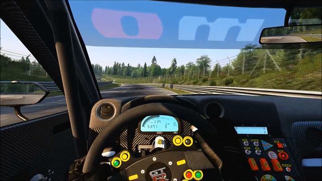 Assetto Corsa PC Gameplay - Nissan GTR on Nordschleife Tourist 1080p HD смотреть онлайн