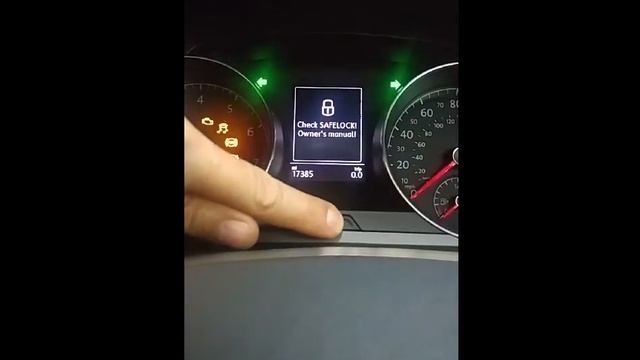 VW Golf mk7 How to Reset oil and Inspection light Service information reset смотреть онлайн