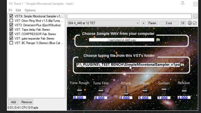 SIMPLE MICROTONAL SAMPLER, New free microtonal VST, walk through (64-bit Win, VST 3, VST 2) смотреть онлайн