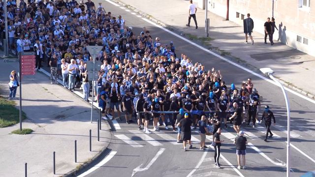 Pochod fanúšikov HK Nitra po meste, 15.9.2023 смотреть онлайн