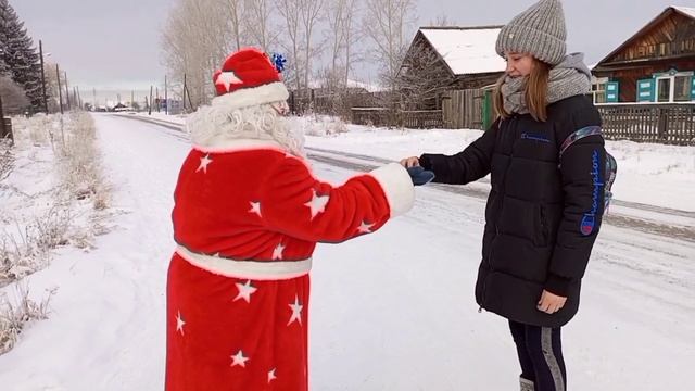 Новогоднее поздравление для жителей села Худоеланское. смотреть онлайн