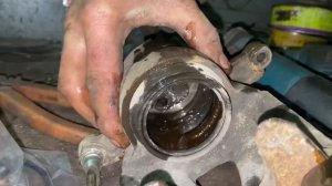 Ревизия суппортов #toyota #harrier mcu15 греется тормозной диск