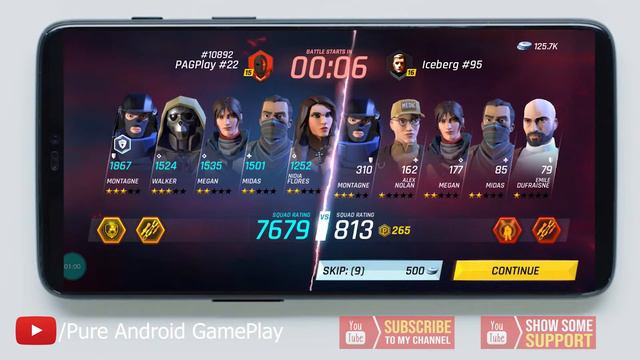 Tom Clancys Elite Squad android ios Gameplay смотреть онлайн