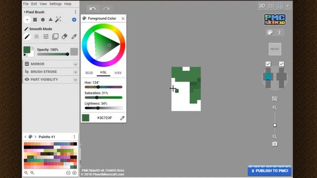 How to Make a Scarf on your Minecraft Skin - SKIN-MAS #8 смотреть онлайн