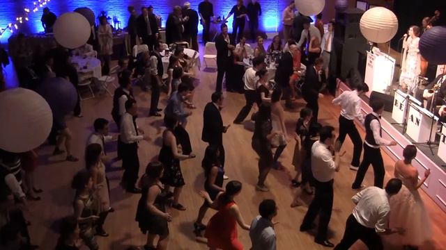 The Shim Sham at Megg and Clayton's Wedding смотреть онлайн